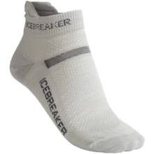 Icebreaker Multisport Ultralite Socks - Merino Wool (For Women) in Silver/Oil/Silver - 2nds