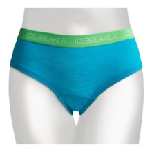 Icebreaker Nature 150 Sprite Hot Pants Underwear - Merino Wool (For Women) in Gulf - Closeouts