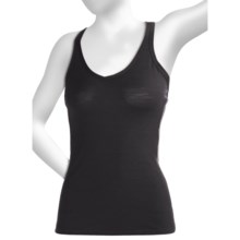 Icebreaker Nature 150 Sprite Tank Top - Merino Wool, Racerback (For Women) in Black - Closeouts