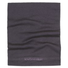 Icebreaker Neck Warmer - Merino Wool (For Men and Women) in Java - Closeouts