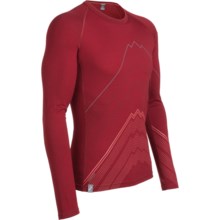 Icebreaker Oasis Print Base Layer Top - Lightweight, Merino Wool, Long Sleeve (For Men) in Mt Cook Mars - Closeouts