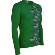Icebreaker Oasis Print Base Layer Top - Lightweight, Merino Wool, Long Sleeve (For Men) in Razor Grove - Closeouts