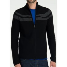 Icebreaker Orion Cardigan Sweater - Merino Wool (For Men) in Black - Closeouts