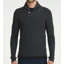 Icebreaker Orion Sweater - Merino Wool (For Men) in Jet - Closeouts