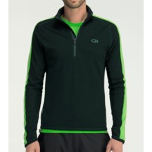 Icebreaker Polaris Shirt - Merino Wool, Zip Neck, Long Sleeve (For Men) in Nova - Closeouts