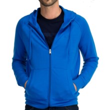 Icebreaker Quattro Full-Zip Hoodie Sweatshirt - Merino Wool (For Men) in Cadet - Closeouts