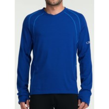 Icebreaker Quest GT 200 Base Layer Top - UPF 50+, Merino Wool, Long Sleeve (For Men) in Cobalt - Closeouts