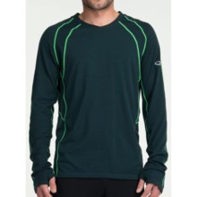 Icebreaker Quest GT 200 Base Layer Top - UPF 50+, Merino Wool, Long Sleeve (For Men) in Nova - Closeouts