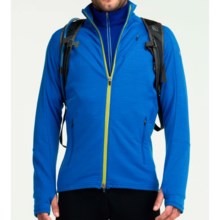 Icebreaker Rapid Shirt - Merino Wool, Full Zip, Long Sleeve (For Men) in Cadet - Closeouts