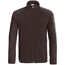 Icebreaker RealFleece 260 Sierra Jacket- Merino Wool, Full Zip (For Men) in Oak/Spruce - Closeouts