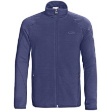 Icebreaker RealFleece 260 Sierra Jacket- Merino Wool, Full Zip (For Men) in Planet/Dark Planet - Closeouts