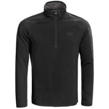 Icebreaker RealFleece 260 Sierra Shirt - Merino Wool, Zip Neck, Long Sleeve (For Men) in Black - Closeouts