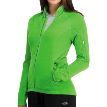 Icebreaker RF260 Cascade Jacket - Merino Wool, Full Zip, Long Sleeve (For Women) in Turf - Closeouts