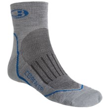 Icebreaker Run Mini Socks - Merino Wool, Quarter-Crew (For Men) in Twister/Cadet - 2nds