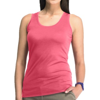Icebreaker SF150 Tech Tank Top - Merino Wool, Scoop Neck, Sleeveless (For Women) in Hibiscus