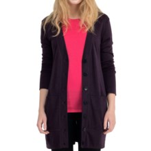 Icebreaker SF200 Cruise Cardigan Sweater - UPF 50+, Merino Wool (For Women) in Bordeaux - Closeouts