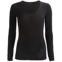 Icebreaker Siren Sweetheart Bodyfit 150 Base Layer Top - Merino Wool, Long Sleeve (For Women) in Black - Closeouts