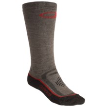 Icebreaker Ski Mid Socks - Merino Wool, Over-the-Calf, Midweight (For Men) in Brown/Dark Brown - 2nds