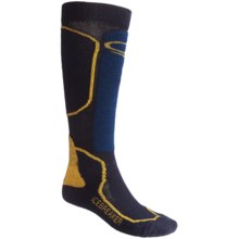 Icebreaker Ski Mid Socks - Merino Wool, Over-the-Calf, Midweight (For Men) in Navy/Blue - 2nds