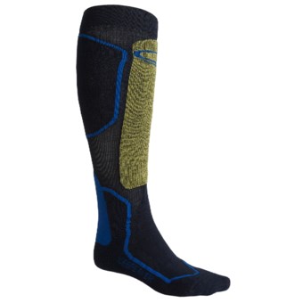 Icebreaker Ski+ Mid Socks - Merino Wool, Over-the-Calf (For Men)