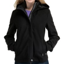 Icebreaker Skyline Jacket - UPF 50+, Merino Wool, Hooded (For Women) in Black - Closeouts