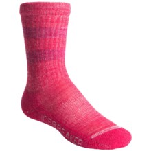 Icebreaker Snow Kids Midweight Socks - Merino Wool, Over-the-Calf (For Kids) in Ruby/Cherub - Closeouts