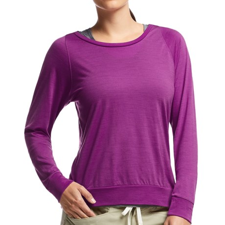 Icebreaker Sphere Shirt UPF 30+, Merino Wool, Long Sleeve (For Women)