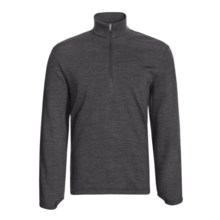 Icebreaker Sport 320 Original Zip Neck Shirt - Merino Wool, Long Sleeve (For Men) in Gravel - Closeouts