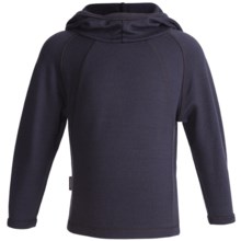 Icebreaker Sport 320 Rascal Hooded Shirt - Merino Wool, Long Sleeve (For Kids) in Java - Closeouts