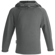 Icebreaker Sport 320 Rascal Hooded Shirt - Merino Wool, Long Sleeve (For Kids) in Sky - Closeouts