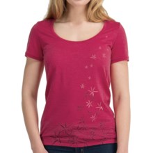 Icebreaker SuperFine 150 Tech T-Shirt - Merino Wool, Scoop Neck, Short Sleeve (For Women) in Cherub - Closeouts