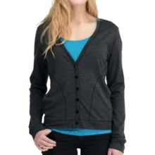 Icebreaker Superfine 200 Bliss Cardigan Sweater - Merino Wool (For Women) in Jet - Closeouts