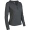 Icebreaker Superfine 200 Bliss Hooded Shirt - Merino Wool, Long Sleeve (For Women) in Jet
