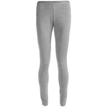 Icebreaker Tech Base Layer Bottoms - Midweight, Merino Wool (For Women) in Blizzard - Closeouts