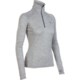 Icebreaker Tech Base Layer Top - Merino Wool, Zip Neck, Long Sleeve (For Women)