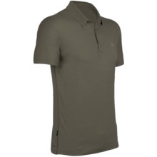 Icebreaker Tech T Lite Polo Shirt - Merino Wool, Short Sleeve (For Men) in Kona - Closeouts