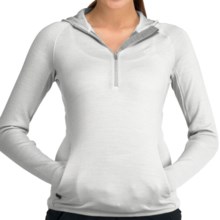 Icebreaker Tempest Pullover Hoodie Sweatshirt - Merino Wool, (For Women) in Bone - Closeouts