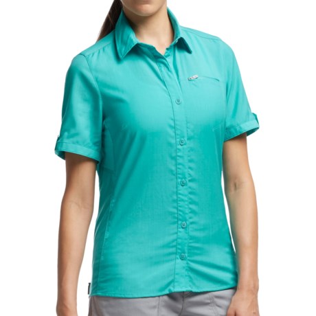 Icebreaker Terra Shirt UPF 30+, Merino Wool, Short Sleeve (For Women)