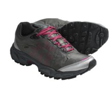 Icebug Heros-L BUGrip Winter Trail Running Shoes (For Women) in Carbon/Cherry - Closeouts