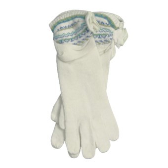 Icelandic Design Kendall Gloves - (For Women) in Natural