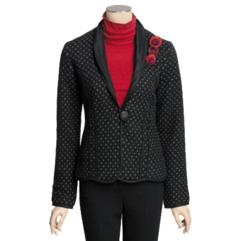 Icelandic Design Monroe Jacket - Boiled Wool (For Women)