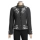 Icelandic Design Natalia Boiled Wool Cardigan Jacket - Embroidered (For Women)