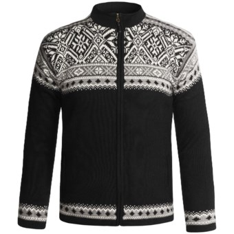 Icewear Hordaland Sweater - Worsted Wool, Water-Repellent Lining (For Men) in Black