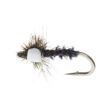 Idylwilde Flies Miracle Midge Emerger Fly - Dozen in Black - Closeouts