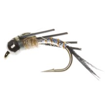 Idylwilde Flies Spitfire Bead Head Nymph Fly - Dozen in Silver - Closeouts
