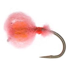 Idylwilde Flies Surreal Egg Fly - Dozen in Shrimp Pink - Closeouts