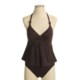 I.f. by It Figures Tummy Thinner Empire Waist Halter Tankini Swimsuit - 2-Piece (For Women)