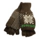 Igloos Pop Top Mittens - Fleece Lining (For Women)