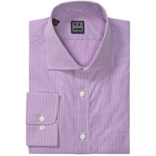Ike Behar Black Label Mini Check Dress Shirt - Long Sleeve (For Men) in Concord - Closeouts