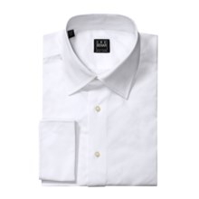 Ike Behar Cotton Dress Shirt - French Cuffs, Long Sleeve (For Men) in White - Closeouts